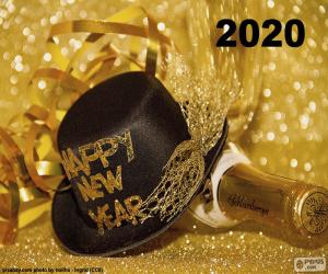 пазл С Новым Годом 2020